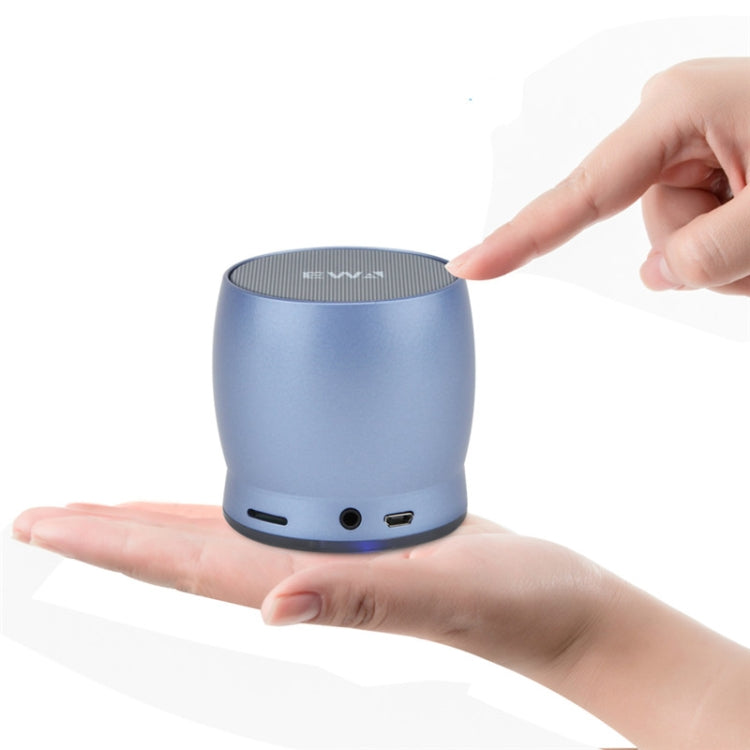 EWA A150 Mini altoparlante Bluetooth portatile Wireless Hifi Stereo Bassi potenti Music Boom Box Subwoofer in metallo, supporto per scheda Micro SD e AUX da 3,5 mm