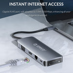ORICO MC-U111P Docking station multifunzione 11 in 1, MC-U111P