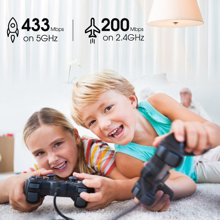 EDUP EP-AC1651 Adattatore WIFI USB 650Mbps Dual Band 5G/2.4GHz Scheda di rete wireless esterna Ricevitore dongle WiFi per laptop Windows MacOS
