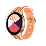 22 mm per cinturino in silicone a strisce Huawei Watch GT2e / GT / GT2 46 mm