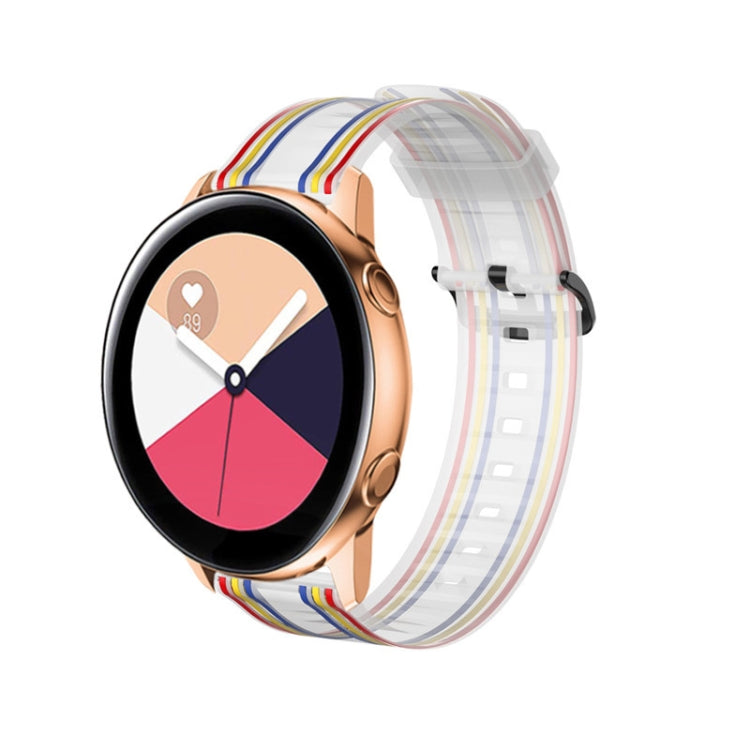 22 mm per cinturino in silicone a strisce Huawei Watch GT2e / GT / GT2 46 mm