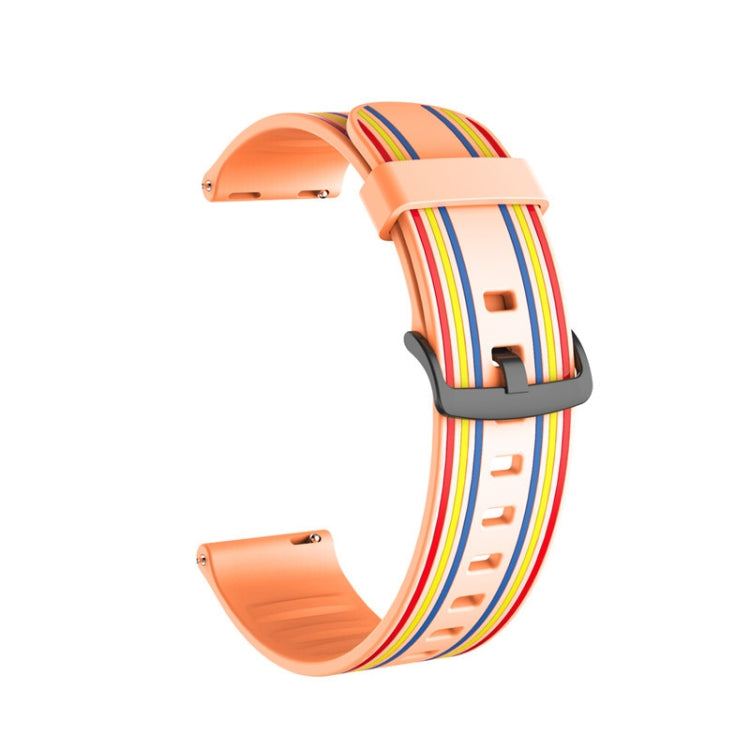 20mm Per Huami Amazfit GTS / Samsung Galaxy Watch Active 2 / Huawei Watch GT2 Cinturino in silicone a strisce 42MM