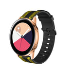 20mm Per Huami Amazfit GTS / Samsung Galaxy Watch Active 2 / Huawei Watch GT2 Cinturino in silicone a strisce 42MM
