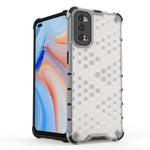 Per OPPO Reno4 PC a nido d'ape antiurto + custodia in TPU, For OPPO Reno 4 Pro, For OPPO Reno 4, For OPPO Reno4