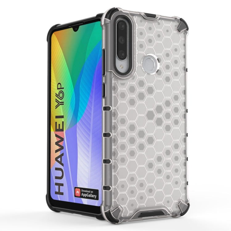 Per Huawei Y6P Custodia antiurto per PC + TPU a nido d'ape, For Huawei Y6P