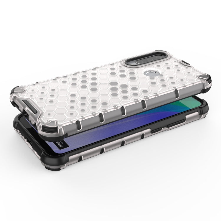 Per Huawei Y6P Custodia antiurto per PC + TPU a nido d'ape, For Huawei Y6P
