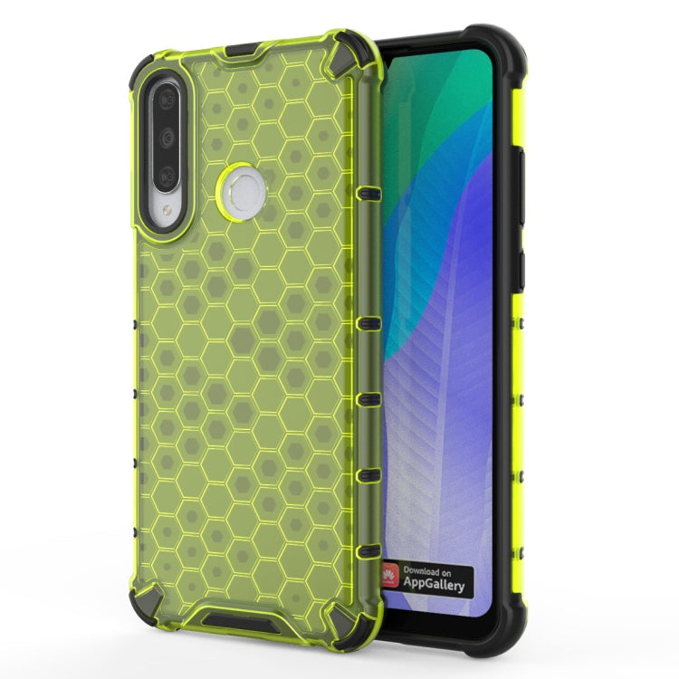 Per Huawei Y6P Custodia antiurto per PC + TPU a nido d'ape, For Huawei Y6P