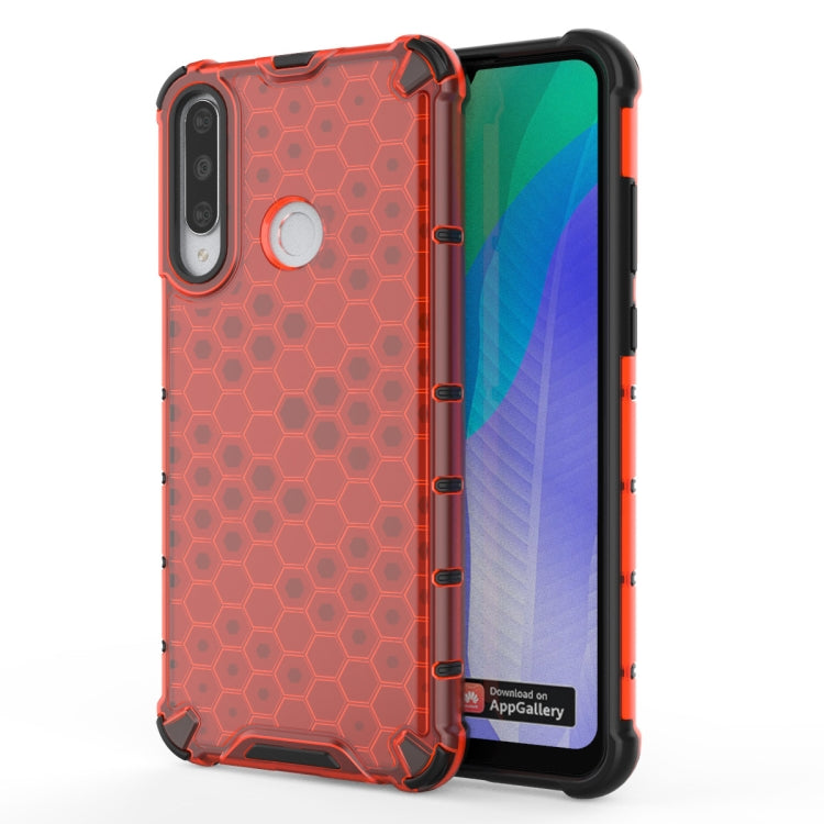 Per Huawei Y7P Custodia antiurto per PC + TPU a nido d'ape, For Huawei Y7P