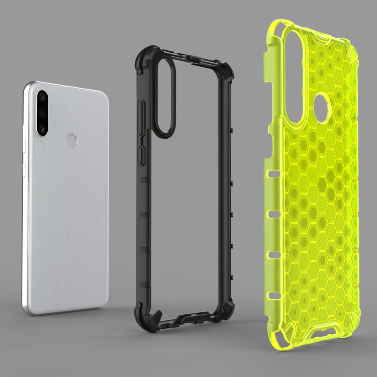 Per Huawei Y7P Custodia antiurto per PC + TPU a nido d'ape, For Huawei Y7P