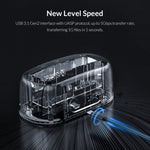 ORICO Dock per disco rigido USB 3.1 Gen2 Type-C 3,5"