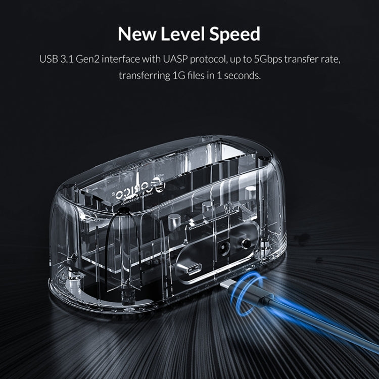 ORICO Dock per disco rigido USB 3.1 Gen2 Type-C 3,5"