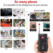 Rilevatore laser per telecamera a gamma completa CC308 Mini rilevatore di segnale per telecamera wireless Dispositivo GSM