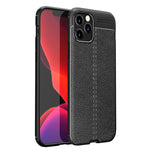 Custodia antiurto in TPU con texture Litchi, For iPhone 12 mini, For iPhone 12 / 12 Pro, For iPhone 12 Pro Max