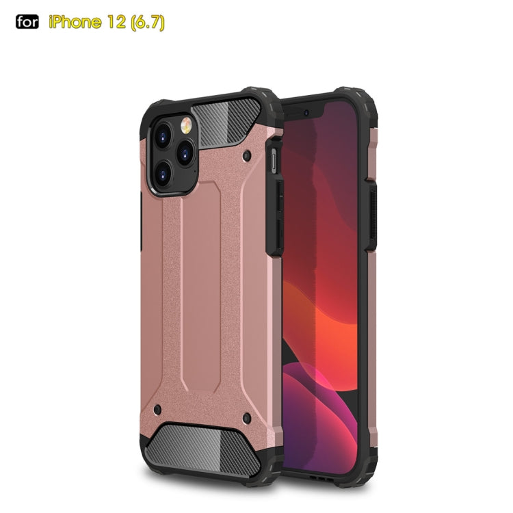 Custodia combinata Magic Armor TPU + PC, For iPhone 12 / 12 Pro, For iPhone 12 / 12 Pro 6.1 inch, For iPhone 12 Pro Max