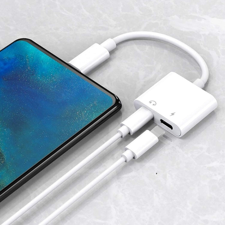 Adattatore 2 in 1 Lightning per ricarica e audio iPhone