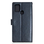 Per Samsung Galaxy A21s Crazy Horse Texture Custodia in pelle a vibrazione orizzontale con supporto e slot per schede e portafoglio e cornice per foto, For Galaxy A21s