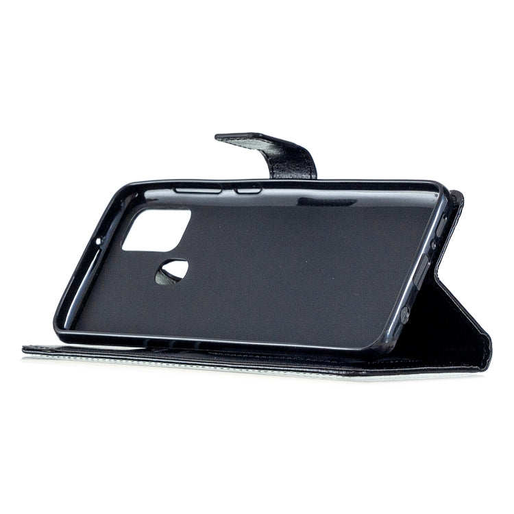 Per Samsung Galaxy A21s Crazy Horse Texture Custodia in pelle a vibrazione orizzontale con supporto e slot per schede e portafoglio e cornice per foto, For Galaxy A21s