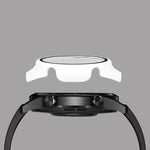 Per Huawei Watch GT2 46MM Guscio PC iniettato ad olio + Guscio protettivo integrato con pellicola in vetro temperato 9H