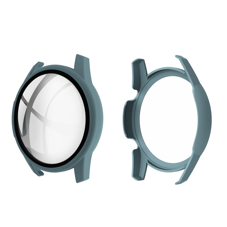 Per Huawei Watch GT2 46MM Guscio PC iniettato ad olio + Guscio protettivo integrato con pellicola in vetro temperato 9H