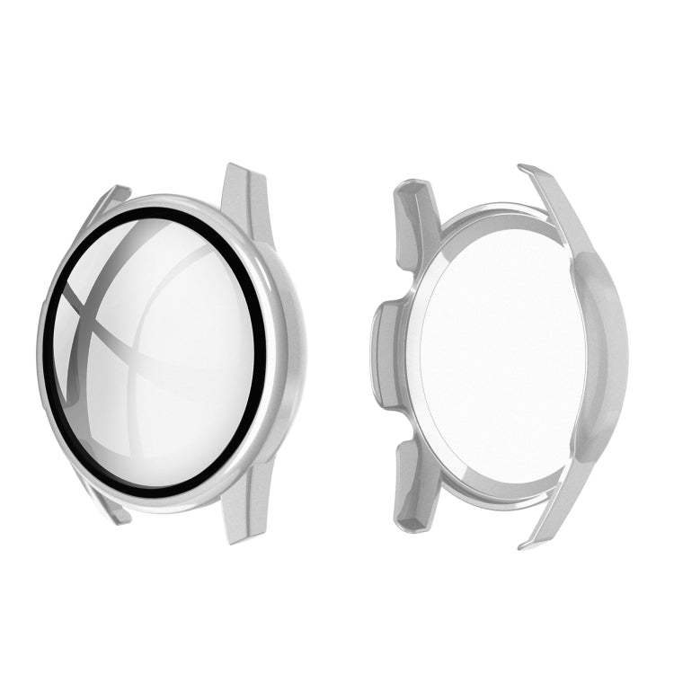 Per Huawei Watch GT2 46MM Guscio PC iniettato ad olio + Guscio protettivo integrato con pellicola in vetro temperato 9H