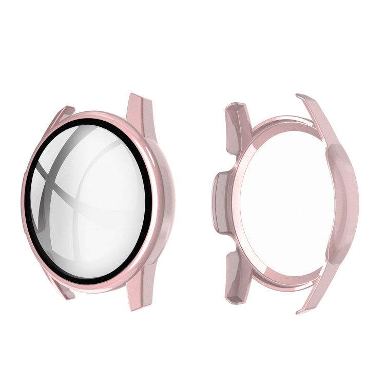 Per Huawei Watch GT2 46MM Guscio PC iniettato ad olio + Guscio protettivo integrato con pellicola in vetro temperato 9H