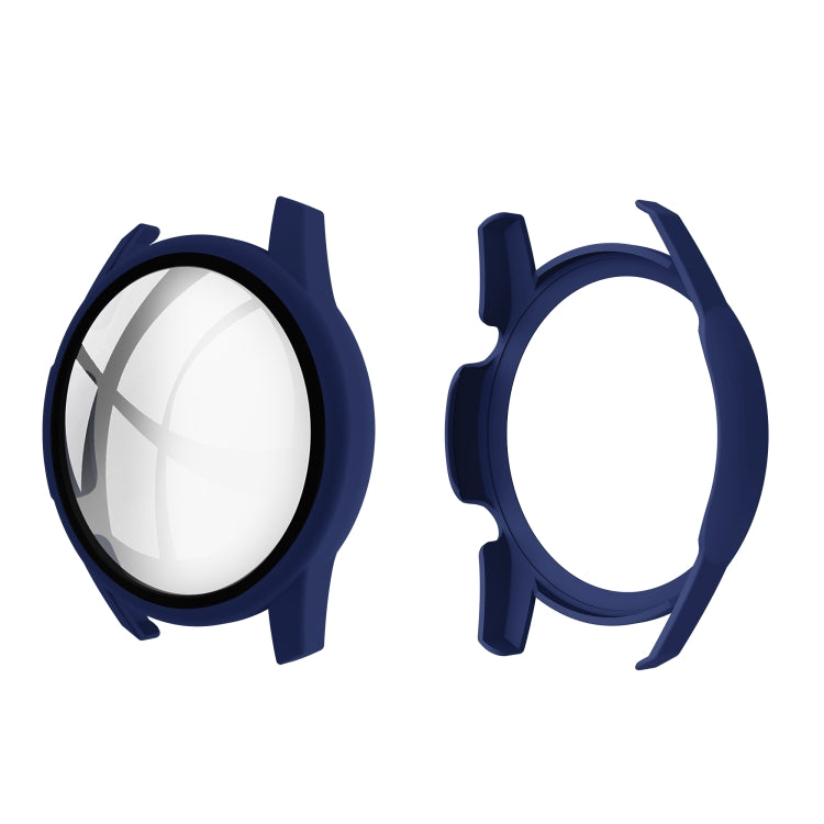 Per Huawei Watch GT2 46MM Guscio PC iniettato ad olio + Guscio protettivo integrato con pellicola in vetro temperato 9H