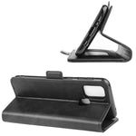 Per Samsung Galaxy M31 Custodia in pelle a vibrazione orizzontale con fibbia magnetica a doppio lato con supporto, slot per schede e portafoglio, For Galaxy M31