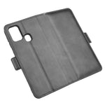 Per Samsung Galaxy M31 Custodia in pelle a vibrazione orizzontale con fibbia magnetica a doppio lato con supporto, slot per schede e portafoglio, For Galaxy M31
