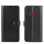 Per Samsung Galaxy M31 Litchi Texture Custodia protettiva a vibrazione orizzontale con supporto, slot per schede e portafoglio, For Galaxy M31