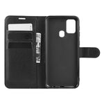 Per Samsung Galaxy M31 Litchi Texture Custodia protettiva a vibrazione orizzontale con supporto, slot per schede e portafoglio, For Galaxy M31