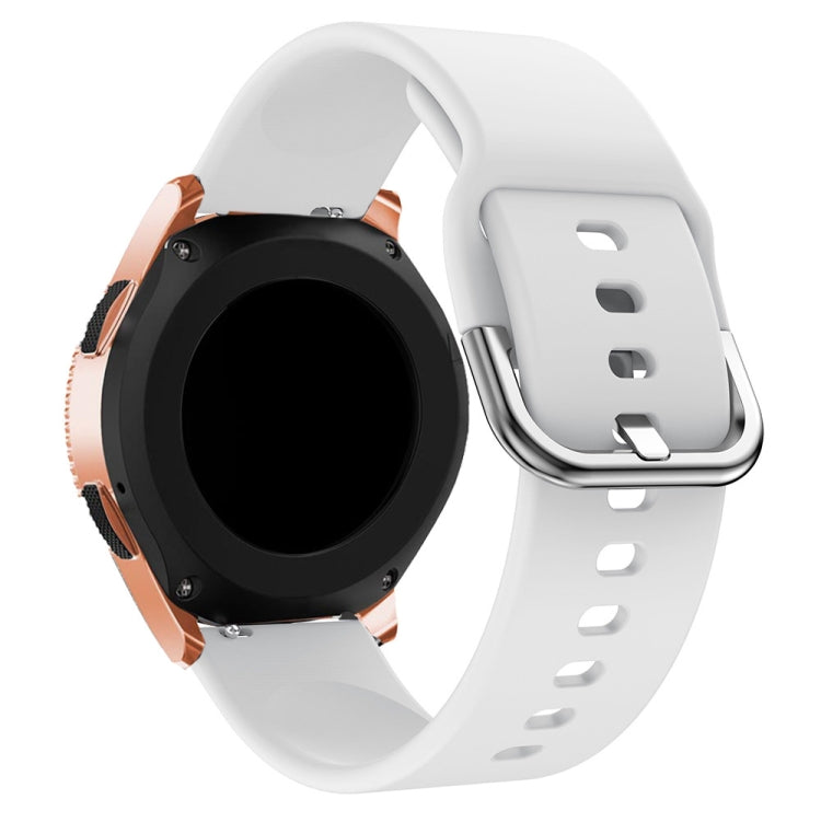 20mm Per Huawei Watch GT2 42MM / Amazfit BipS 2 Versione giovanile Cinturino in silicone con fibbia a colori universale