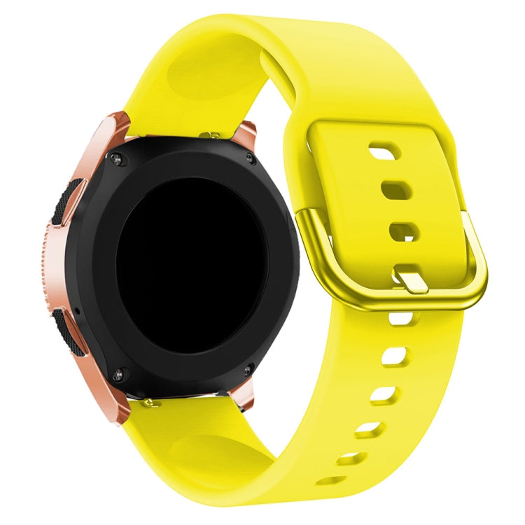 20mm Per Huawei Watch GT2 42MM / Amazfit BipS 2 Versione giovanile Cinturino in silicone con fibbia a colori universale