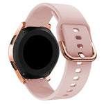 20mm Per Huawei Watch GT2 42MM / Amazfit BipS 2 Versione giovanile Cinturino in silicone con fibbia a colori universale