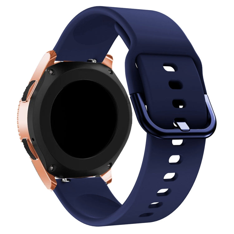 20mm Per Huawei Watch GT2 42MM / Amazfit BipS 2 Versione giovanile Cinturino in silicone con fibbia a colori universale