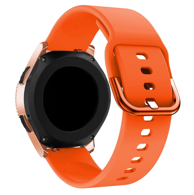 20mm Per Huawei Watch GT2 42MM / Amazfit BipS 2 Versione giovanile Cinturino in silicone con fibbia a colori universale