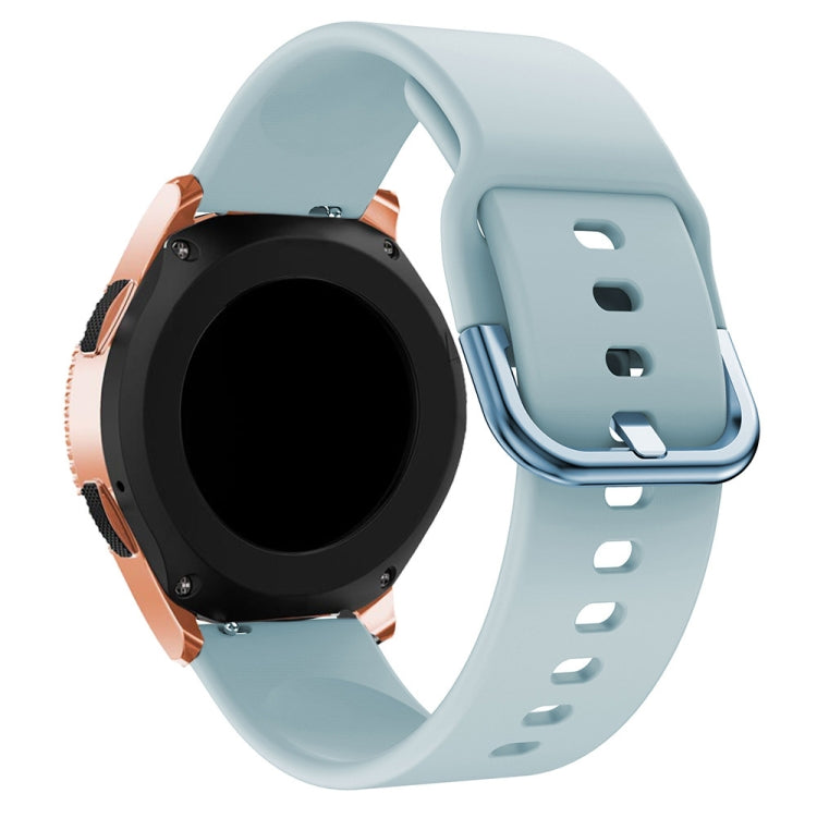 20mm Per Huawei Watch GT2 42MM / Amazfit BipS 2 Versione giovanile Cinturino in silicone con fibbia a colori universale