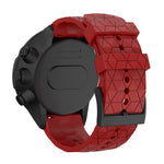 Per Suunto Spartan Sport e Suunto 9/9 Baro / D5 cinturino in silicone con struttura da calcio universale