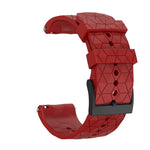 Per Suunto Spartan Sport e Suunto 9/9 Baro / D5 cinturino in silicone con struttura da calcio universale