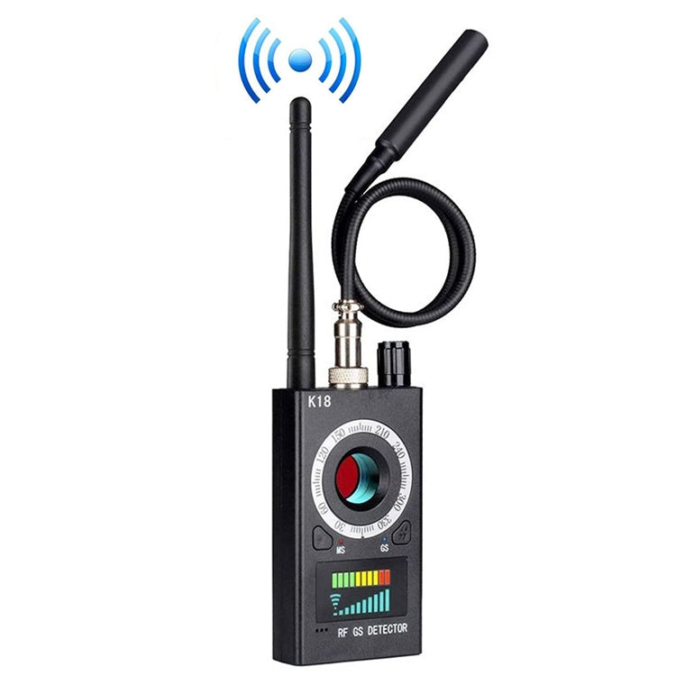 ZS-k18 GPS Tracking Rilevatore di dispositivi di ascolto GSM Rilevatore di telecamere wireless, US Plug