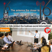 ZS-k18 GPS Tracking Rilevatore di dispositivi di ascolto GSM Rilevatore di telecamere wireless, US Plug
