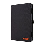 Flip orizzontale TPU + Custodia protettiva in pelle PU tessuto con slot per schede e supporto, For Amazon Fire HD 8 (2020)