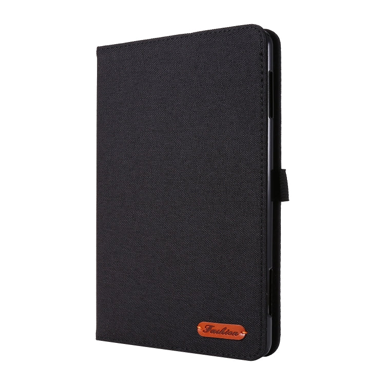 Flip orizzontale TPU + Custodia protettiva in pelle PU tessuto con slot per schede e supporto, For Amazon Fire HD 8 (2020)