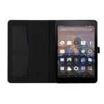 Flip orizzontale TPU + Custodia protettiva in pelle PU tessuto con slot per schede e supporto, For Amazon Fire HD 8 (2020)