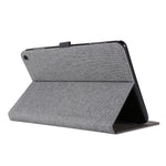 Flip orizzontale TPU + Custodia protettiva in pelle PU tessuto con slot per schede e supporto, For Amazon Fire HD 8 (2020)