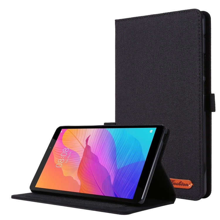 Flip orizzontale TPU + Custodia protettiva in pelle PU tessuto con scheda, For Huawei MatePad T8