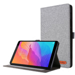 Flip orizzontale TPU + Custodia protettiva in pelle PU tessuto con scheda, For Huawei MatePad T8