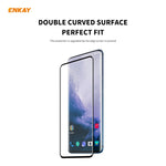ENKAY Hat-Prince 0.26mm 9H 3D Full Glue Pellicola in vetro temperato curvo a schermo intero antideflagrante, For OnePlus 7 Pro / 7T Pro, For OnePlus 8, For OnePlus 8 Pro, For Xiaomi Note 10 / CC9 Pro, For Xiaomi  10 / 10 Pro, For Huawei Mate 30 Pro(1pc...