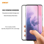 ENKAY Hat-Prince 0.26mm 9H 3D Full Glue Pellicola in vetro temperato curvo a schermo intero antideflagrante, For OnePlus 7 Pro / 7T Pro, For OnePlus 8, For OnePlus 8 Pro, For Xiaomi Note 10 / CC9 Pro, For Xiaomi  10 / 10 Pro, For Huawei Mate 30 Pro(1pc...