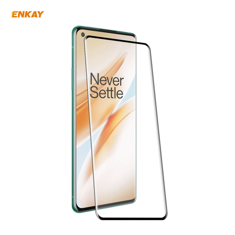 ENKAY Hat-Prince 0.26mm 9H 3D Full Glue Pellicola in vetro temperato curvo a schermo intero antideflagrante, For OnePlus 7 Pro / 7T Pro, For OnePlus 8, For OnePlus 8 Pro, For Xiaomi Note 10 / CC9 Pro, For Xiaomi  10 / 10 Pro, For Huawei Mate 30 Pro(1pc...