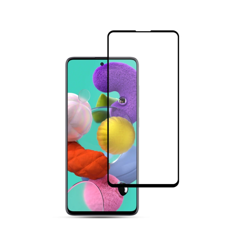 10 PZ mocolo 0.33mm 9H 2.5D Full Glue Pellicola in vetro temperato, For Samsung Galaxy A51 5G, For Samsung Galaxy A71 5G, For Samsung Galaxy A21, For Samsung Galaxy A21S